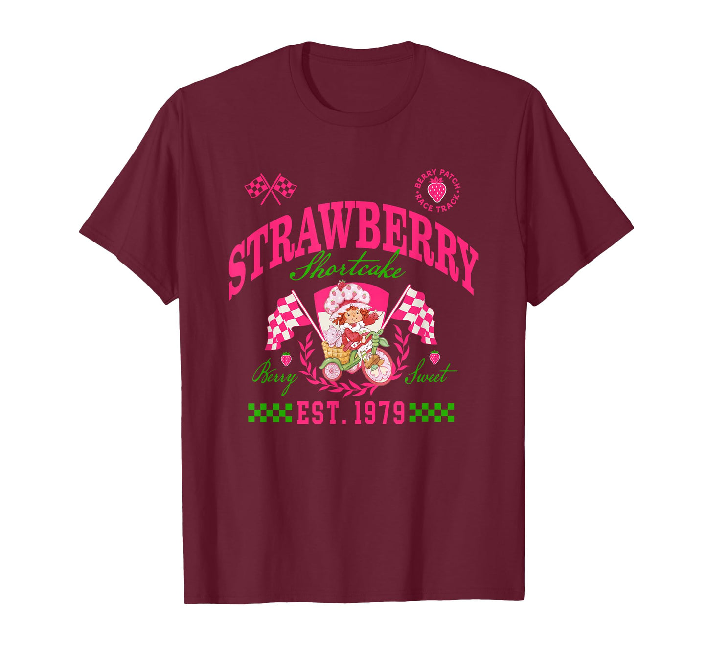 Strawberry Shortcake Berry Sweet Race Track Est. 1979 T-Shirt