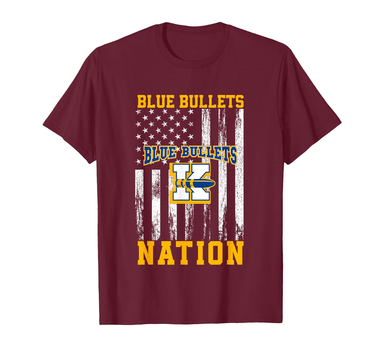 Knoxville Blue Bullets Logo Nation HS T-Shirt