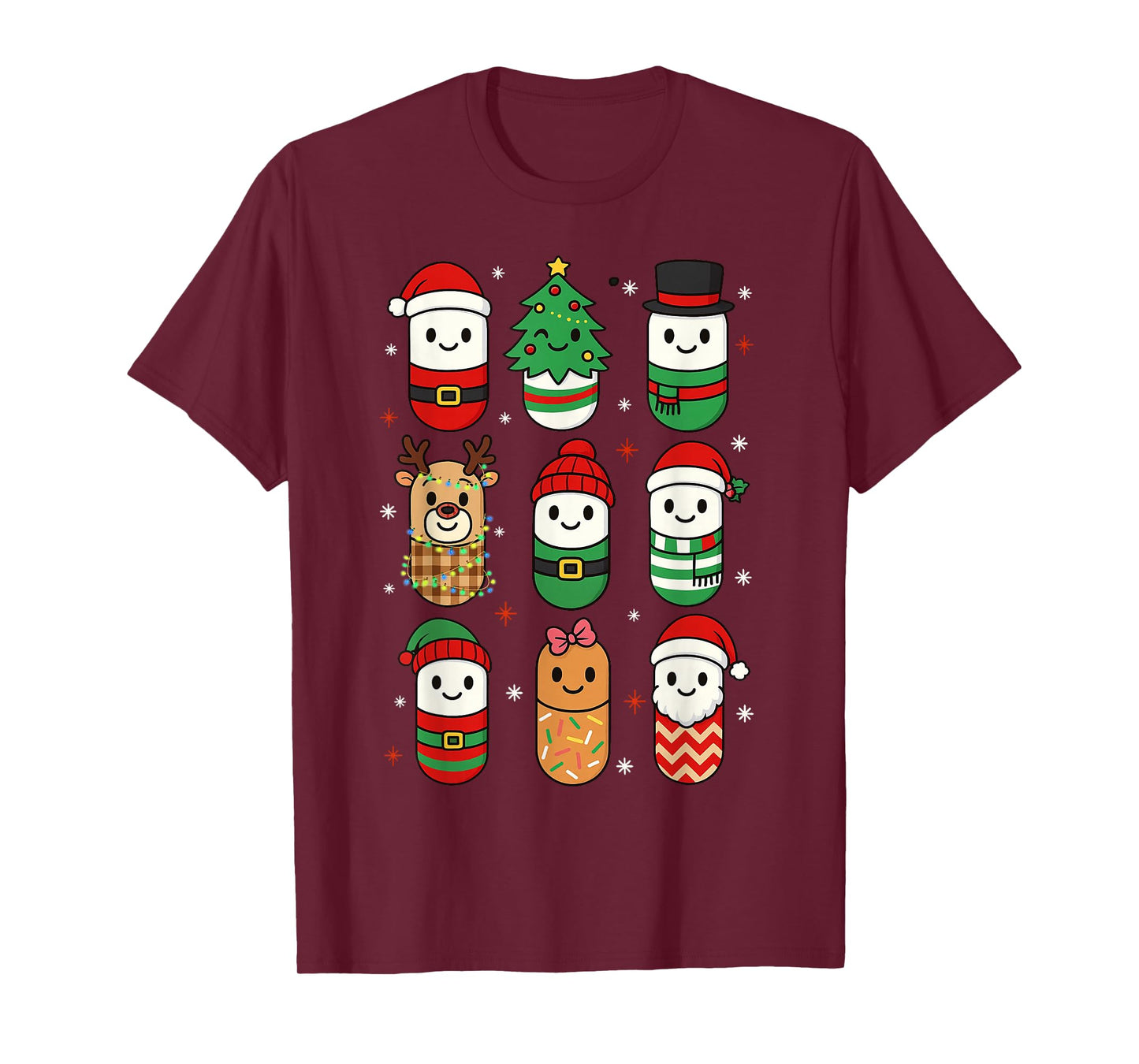 Pharmacy Christmas Xmas Vibes Pharmacist Pharm Tech T-Shirt