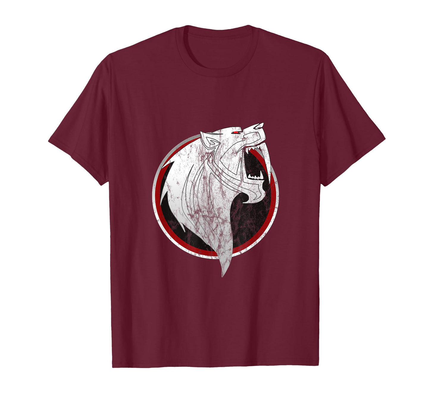 Mountain Sabertooth Tiger Vintage Distressed Tiger Gym T-Shirt