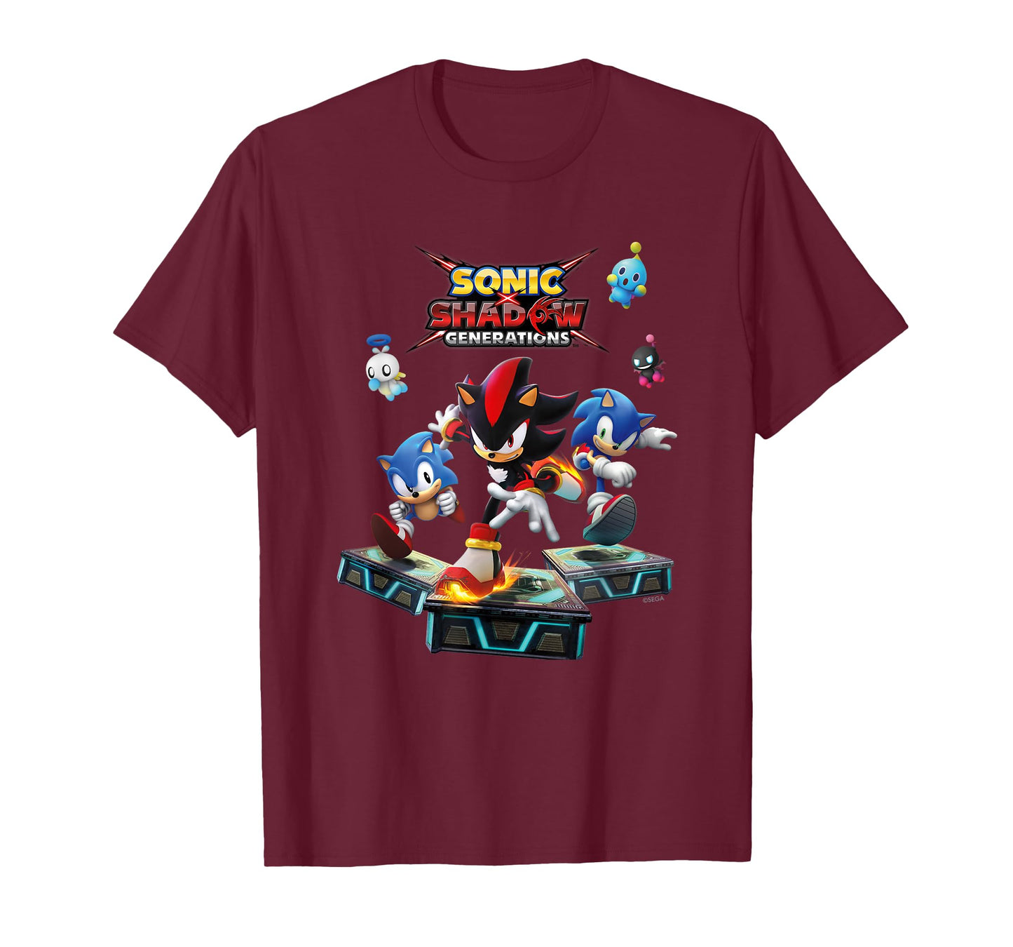 Sonic the Hedgehog, Sonic X Shadow Generations - Key Art T-Shirt