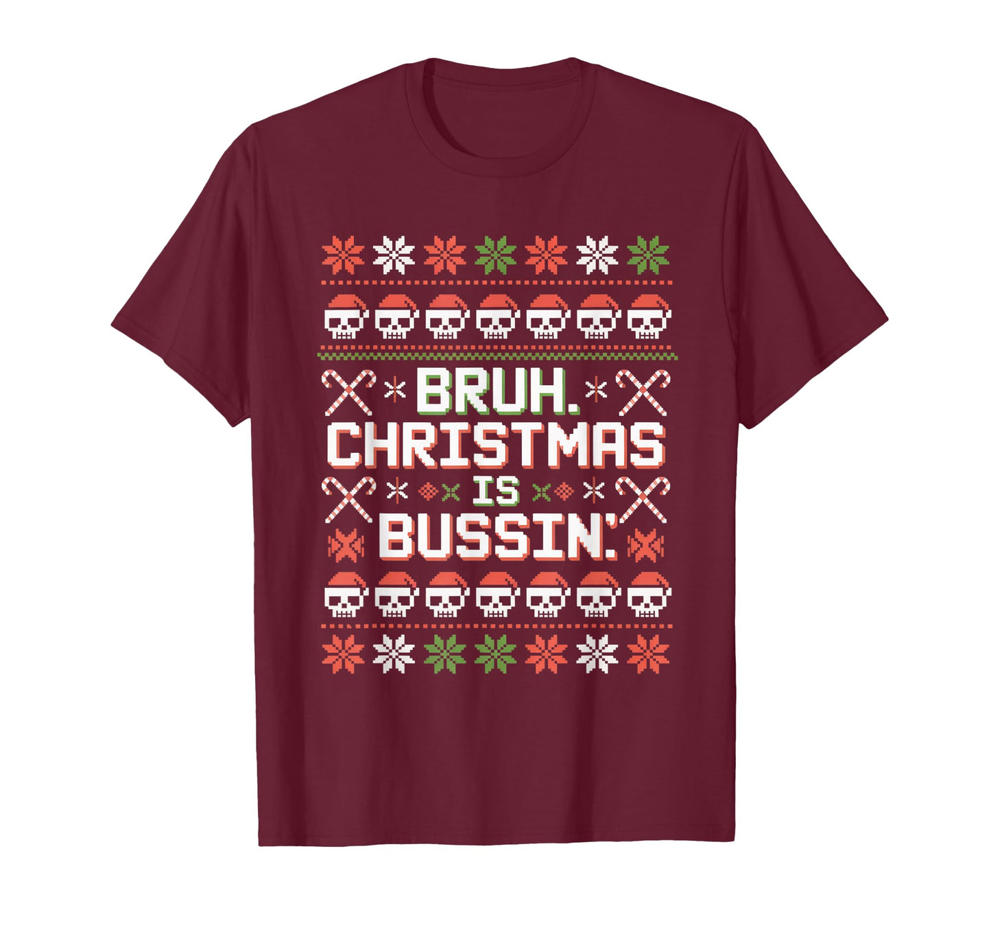 Funny Gen Alpha Gen Z Slang Funny Christmas Sweater T-Shirt