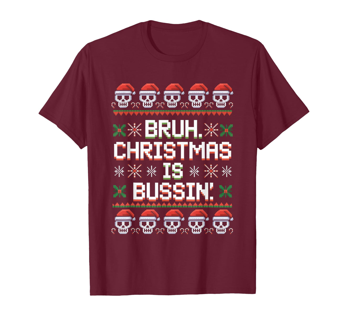 Funny Gen Alpha Gen Z Slang Funny Christmas Sweater T-Shirt