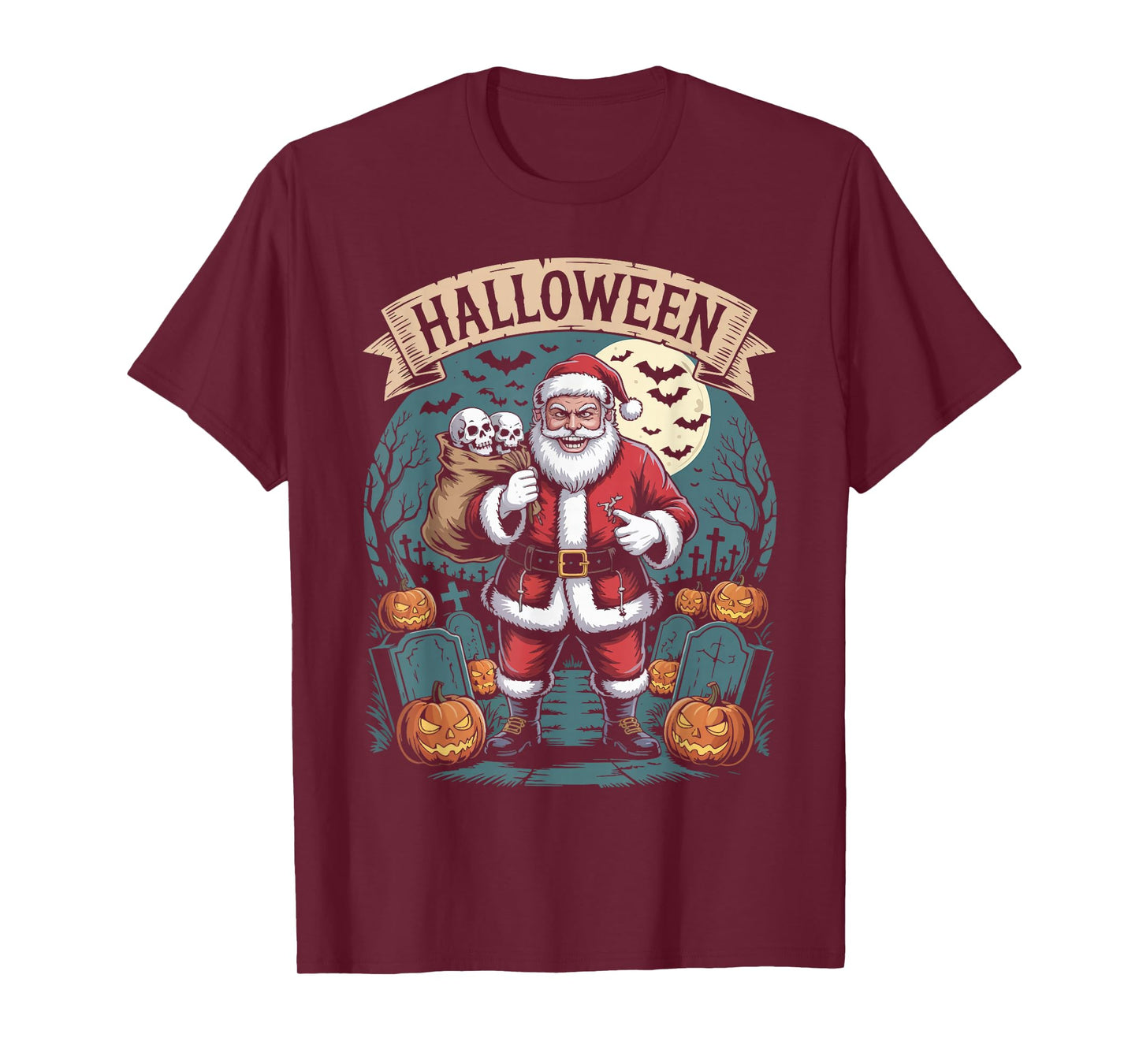 Funny Pumpkin Halloween T-Shirt