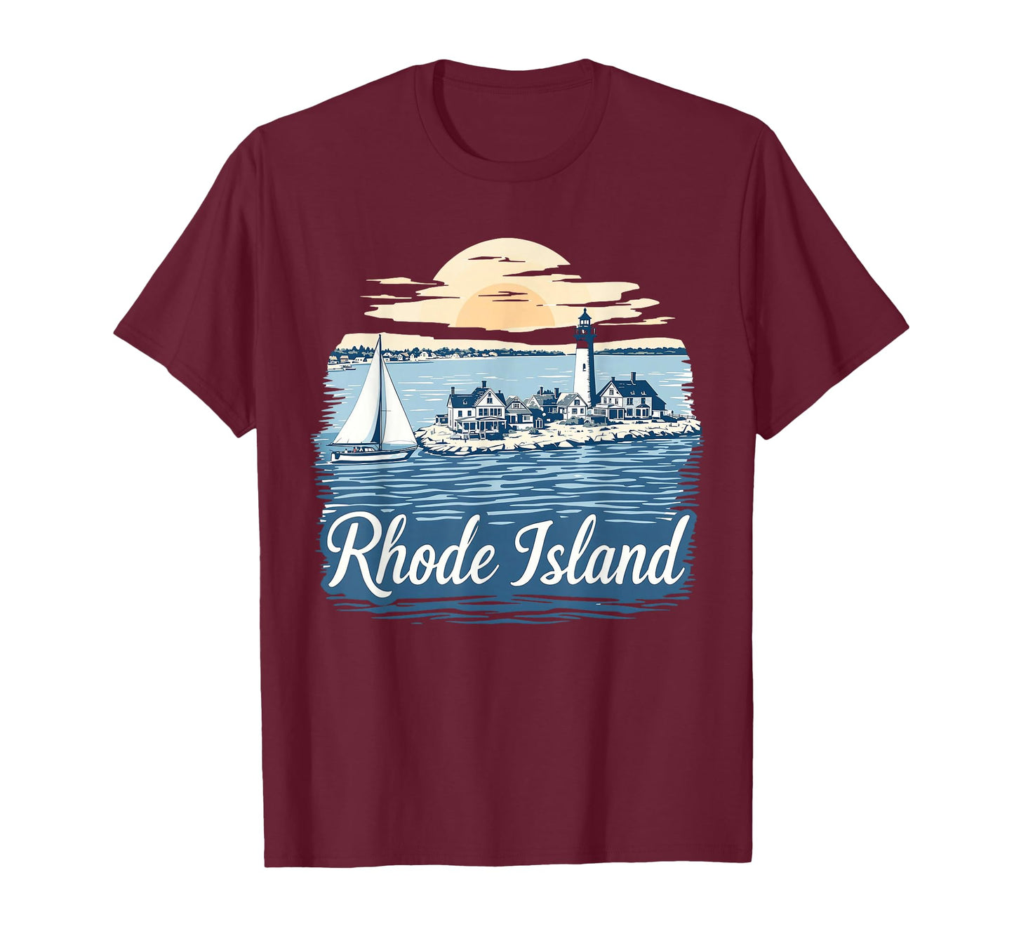 Vintage Rhode Island Retro T-Shirt