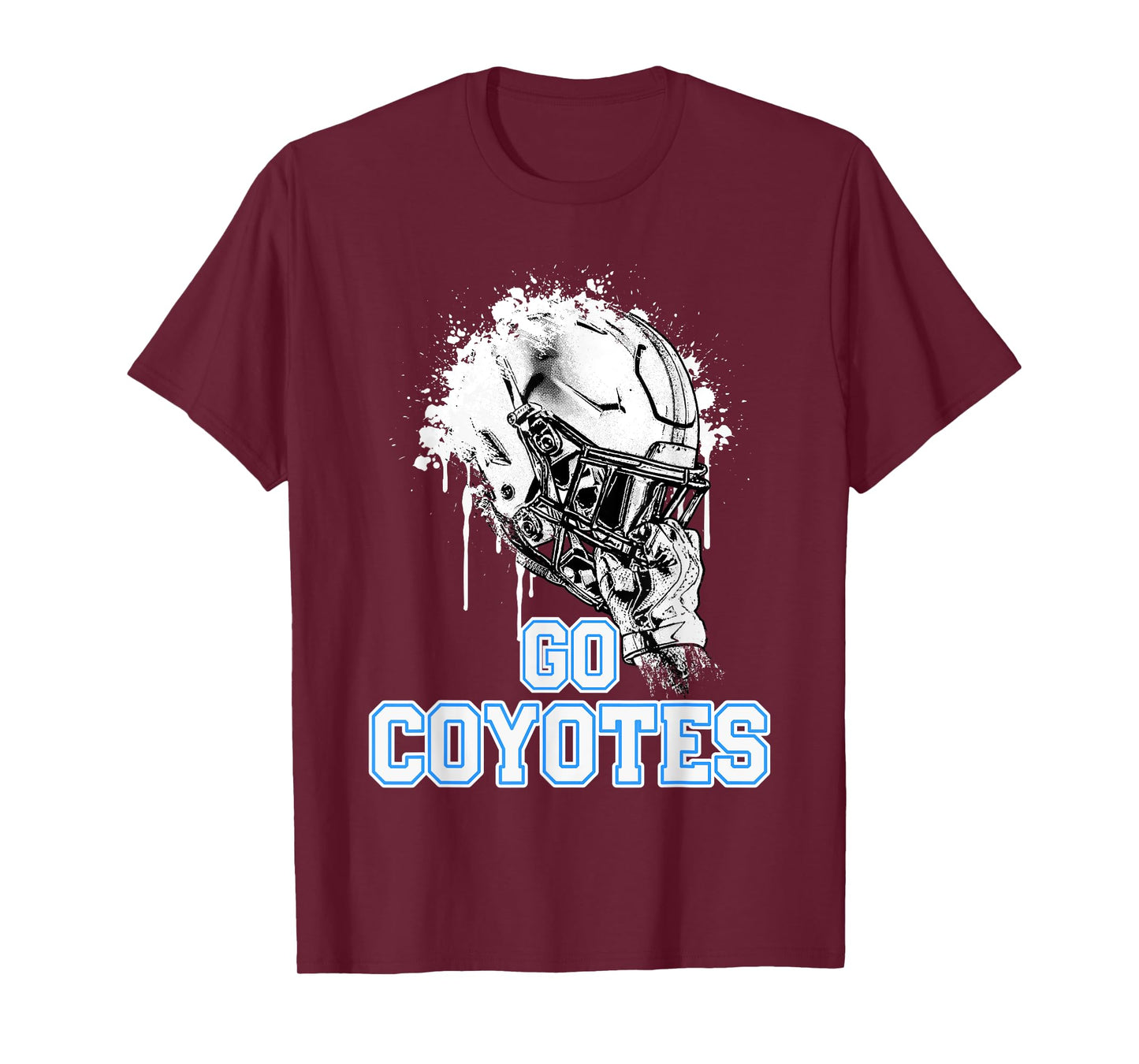 Clarksburg Coyotes Rising Helmet GO! T-Shirt