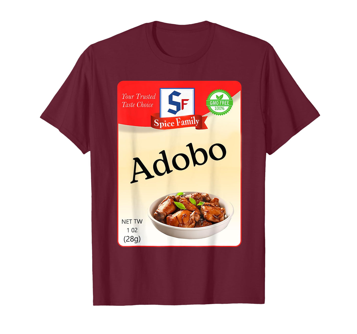 Adobo Condiment Holiday Spice Group Costumes T-Shirt