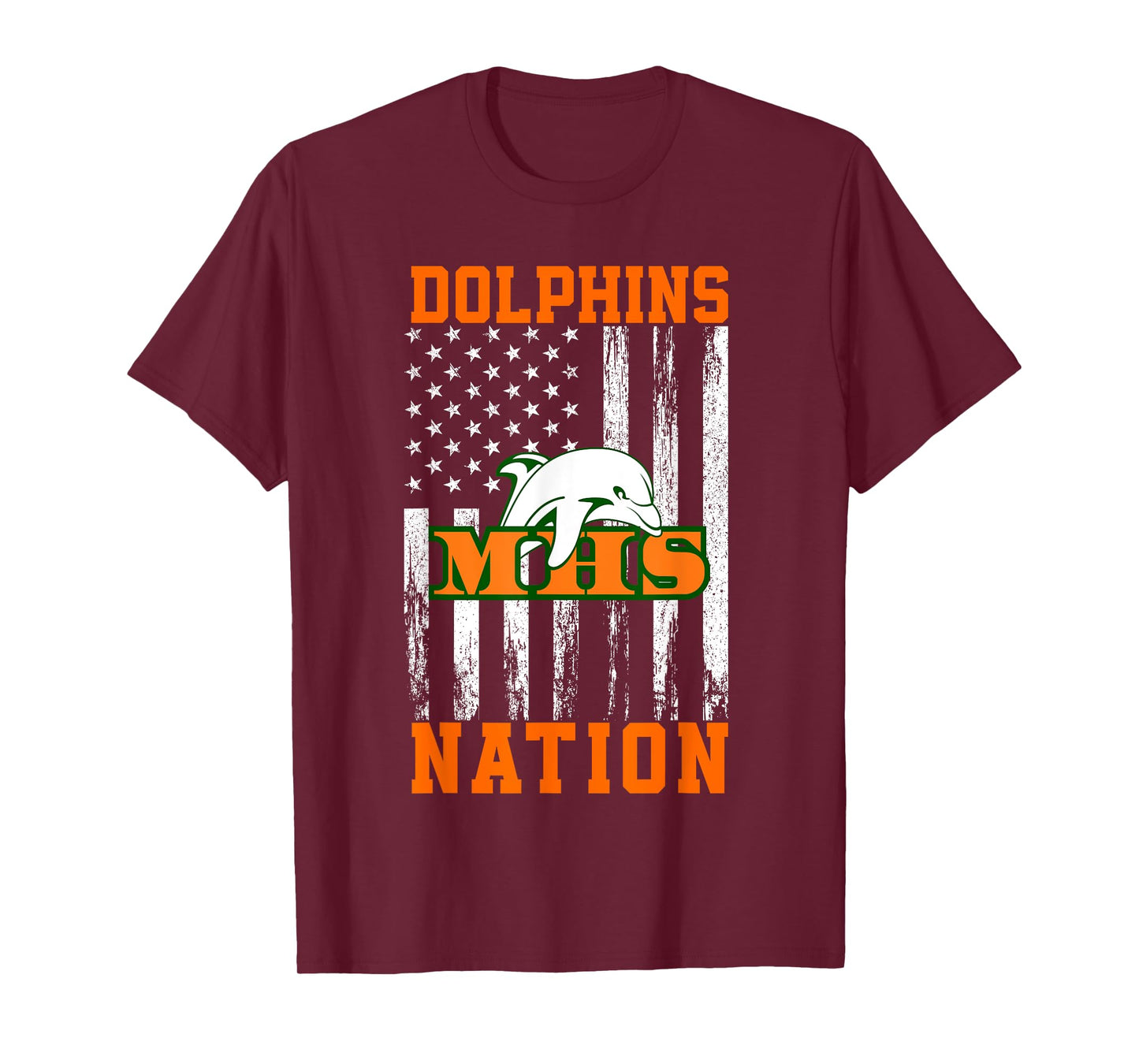 Mosley Dolphins Logo Nation HS T-Shirt