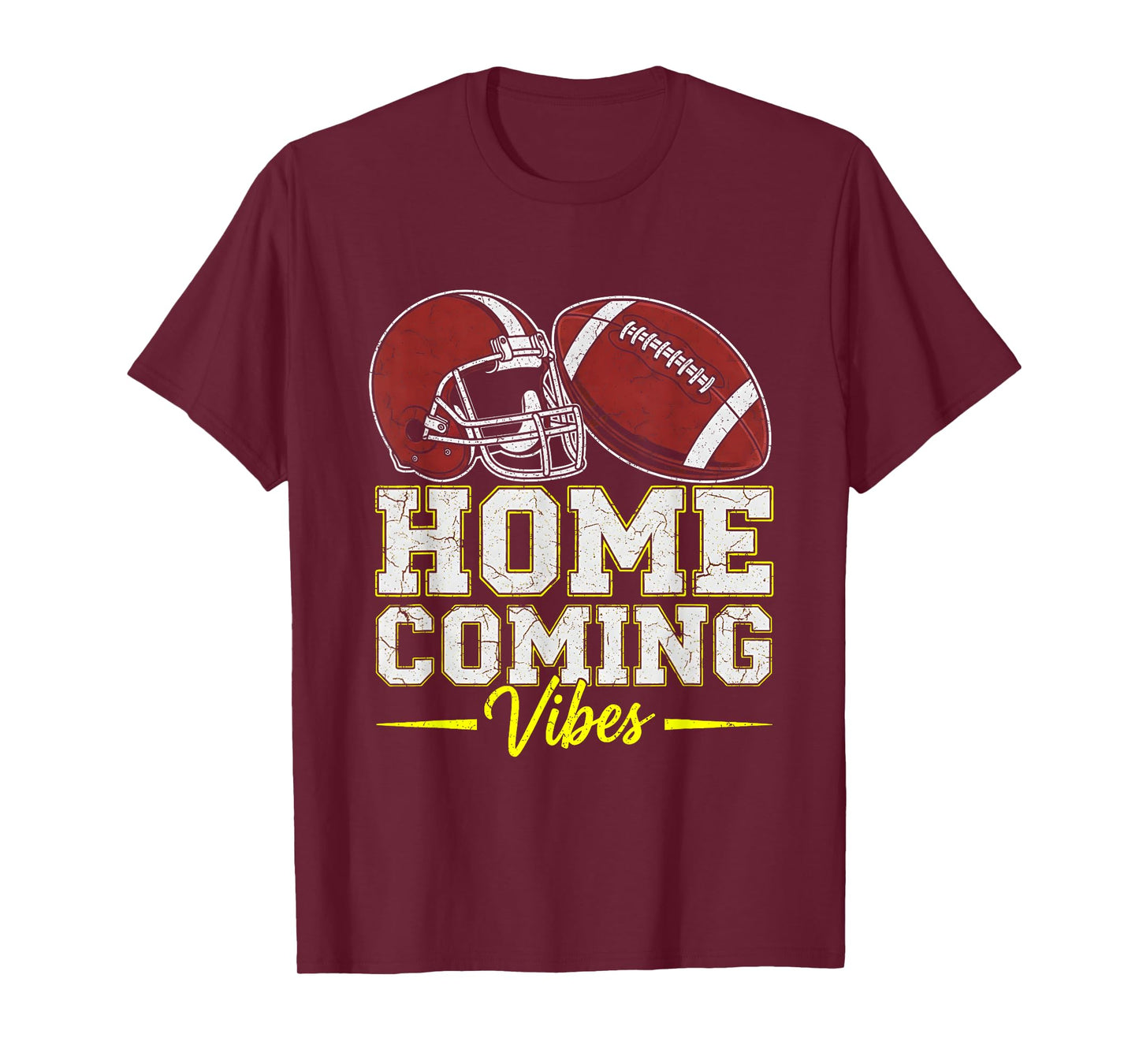 Homecoming Vibes for Teens Football Game Outfits Day School T-Shirt