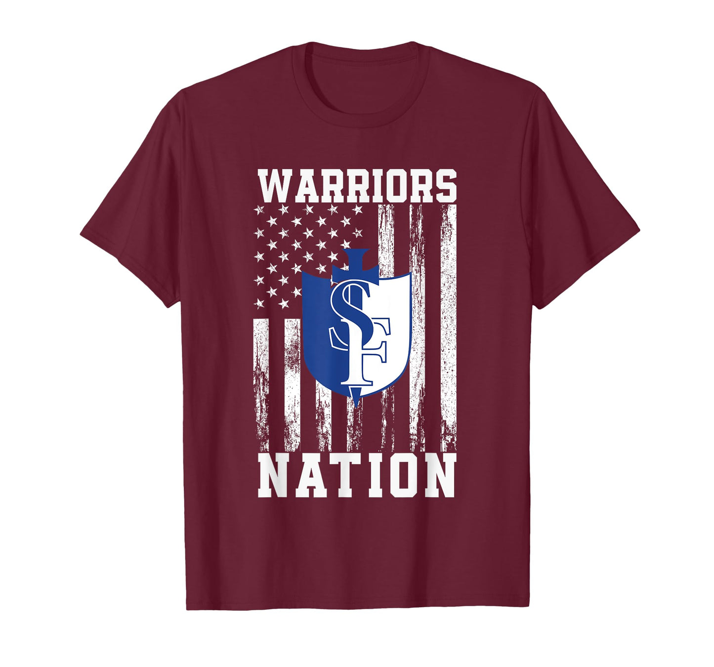 Saint Frederick Warriors Logo Nation HS T-Shirt