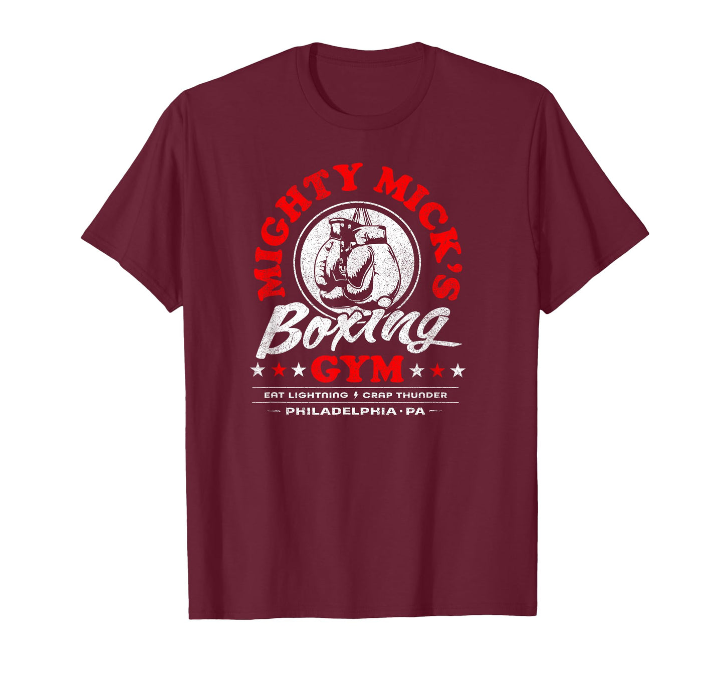 Mighty Mick's Boxing Gym Classic 70s Philadelphia T-Shirt