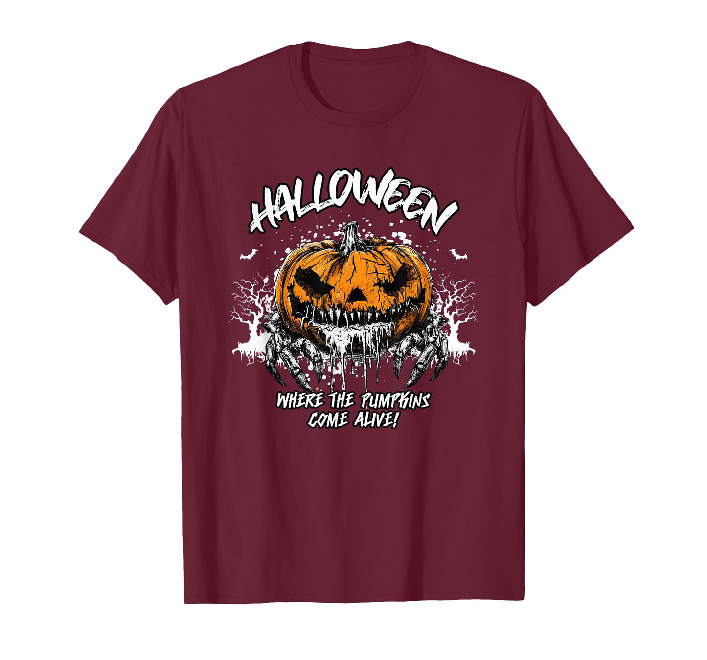 Halloween Where The Pumpkins Come Alive Cursed Witch Brew T-Shirt