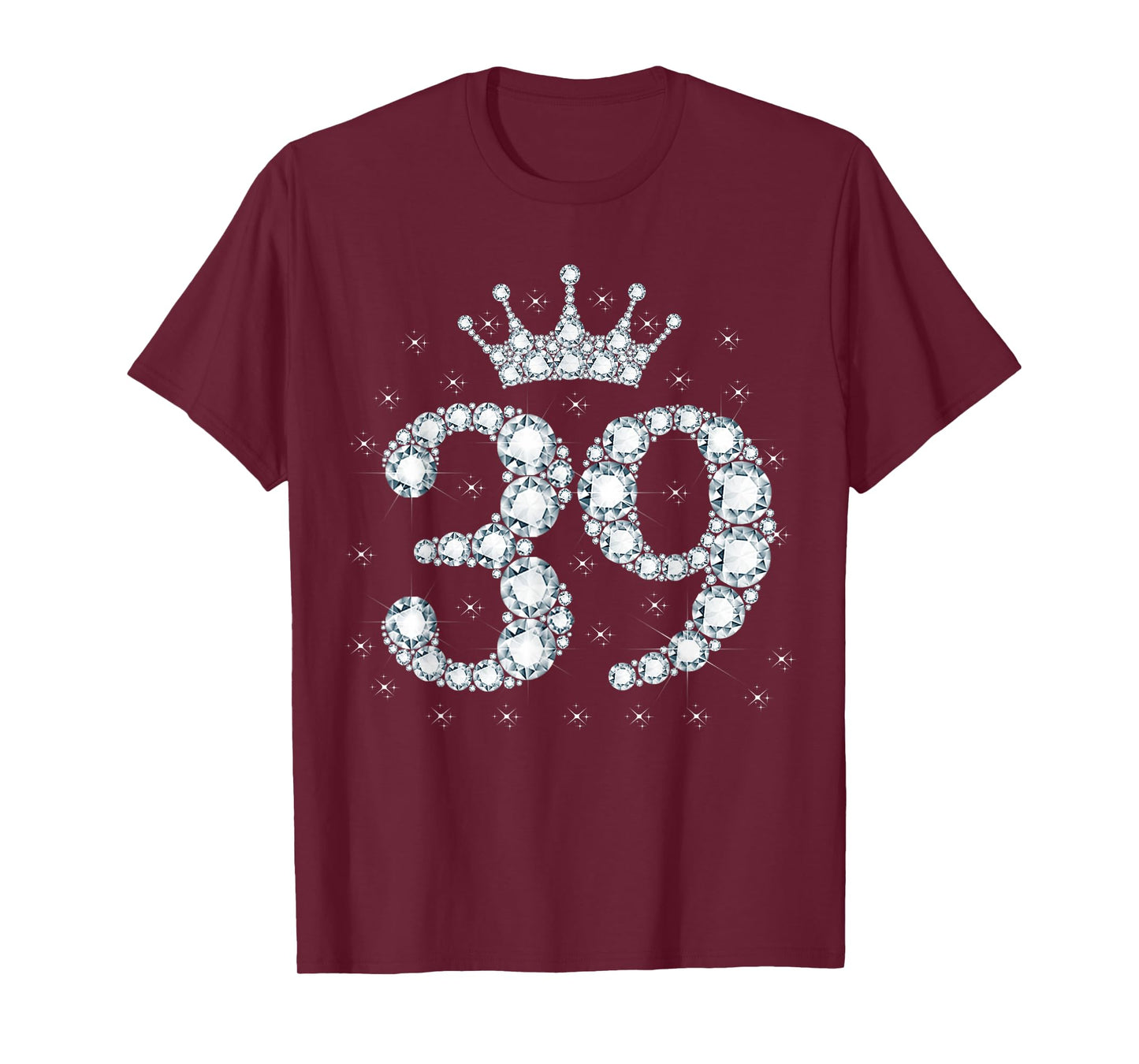 39 Crown 39 Years Old Happy 39th Birthday Girl Women T-Shirt