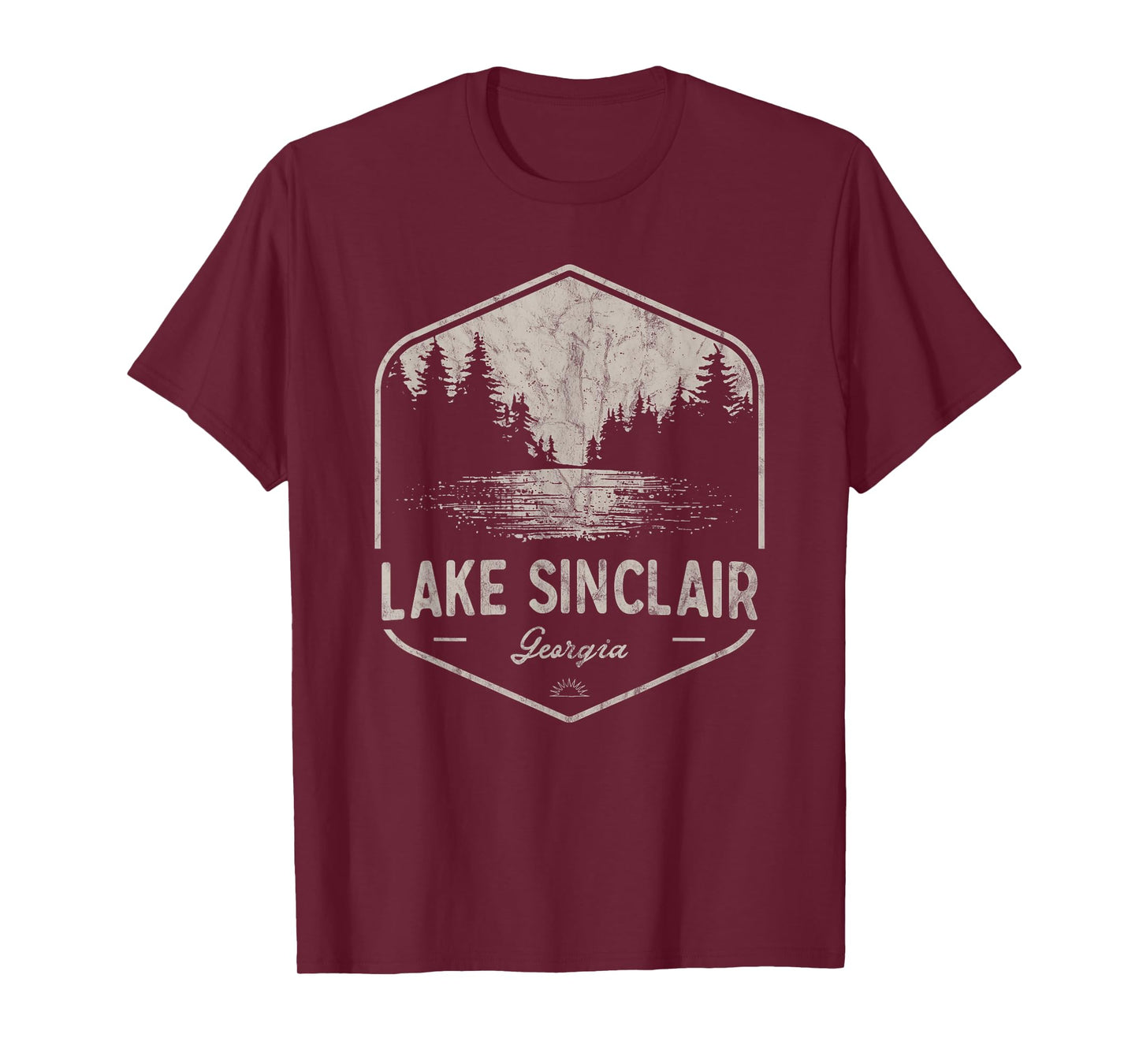 Lake Sinclair Georgia Outdoors Vintage T-Shirt