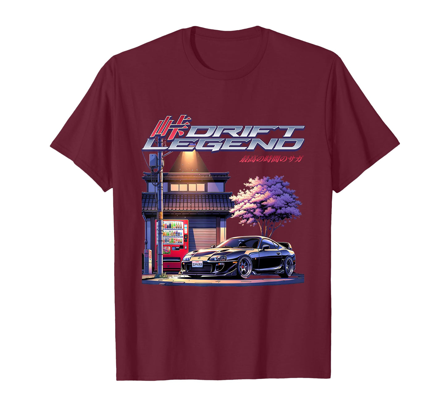 JDM Tokyo Japan Drift Race Car Tuning Retro Vintage Graphic T-Shirt