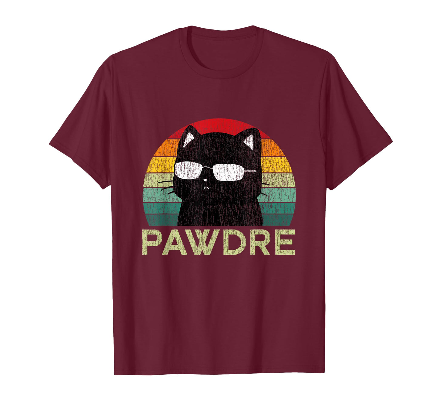 Pawdre Cat Dad Funny Cat Lover Best Cat Dad Ever T-Shirt