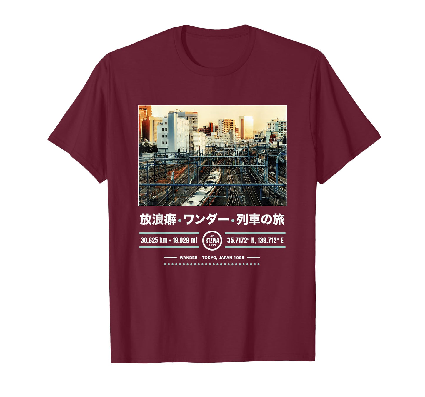 Japanese Tokyo Aesthetic Art Streetwear Retro Graphic Tee T-Shirt