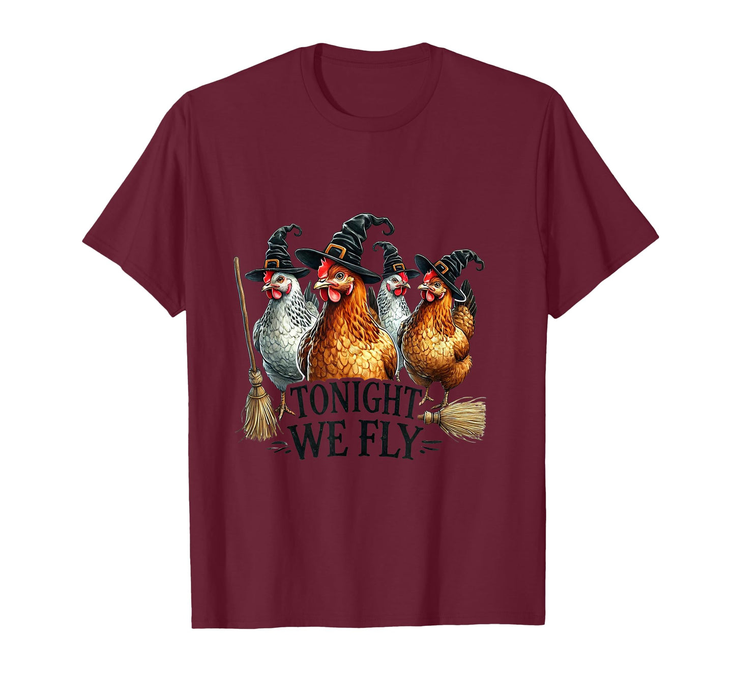Amazing Spooky Creepy Halloween Chicken T-Shirt