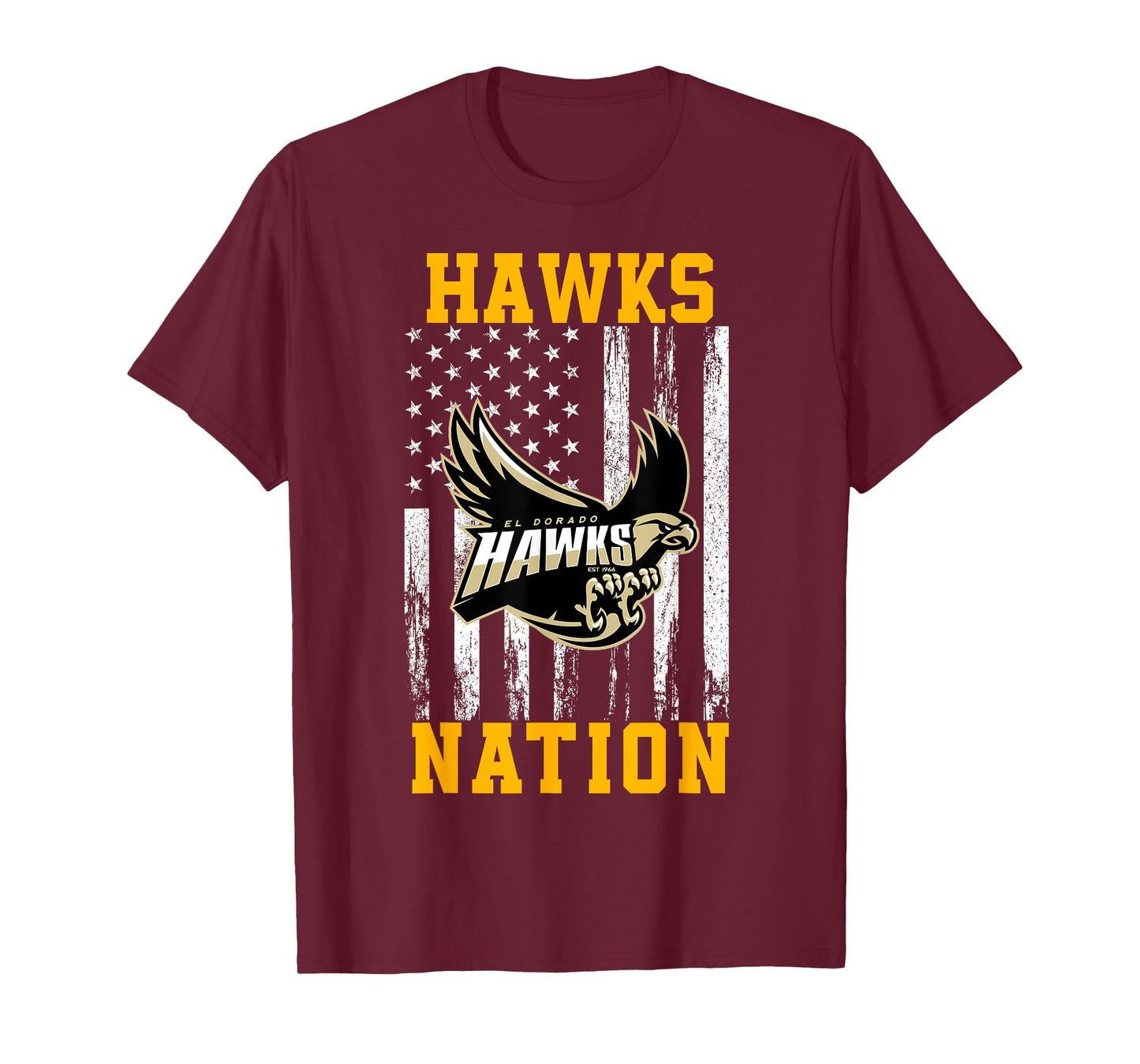 El Dorado Hawks Logo Nation HS T-Shirt