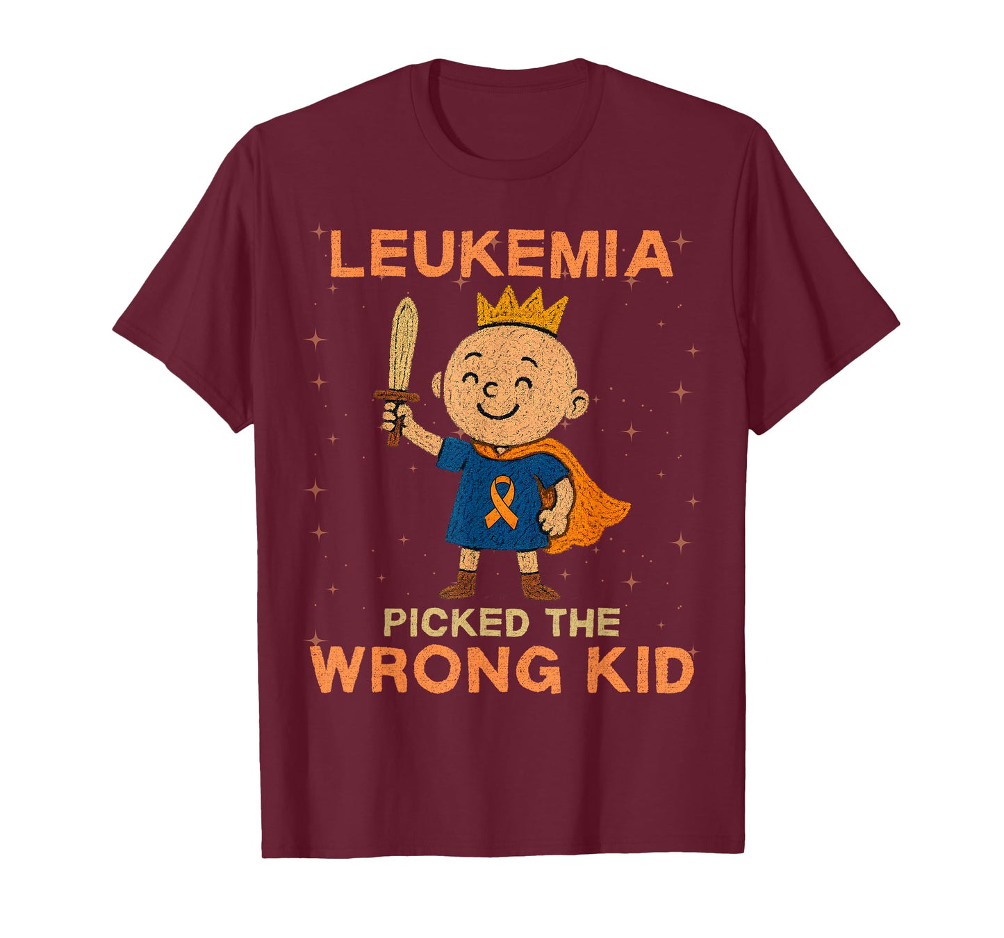 Leukemia Picked the wrong kid Leukemia Awareness T-Shirt