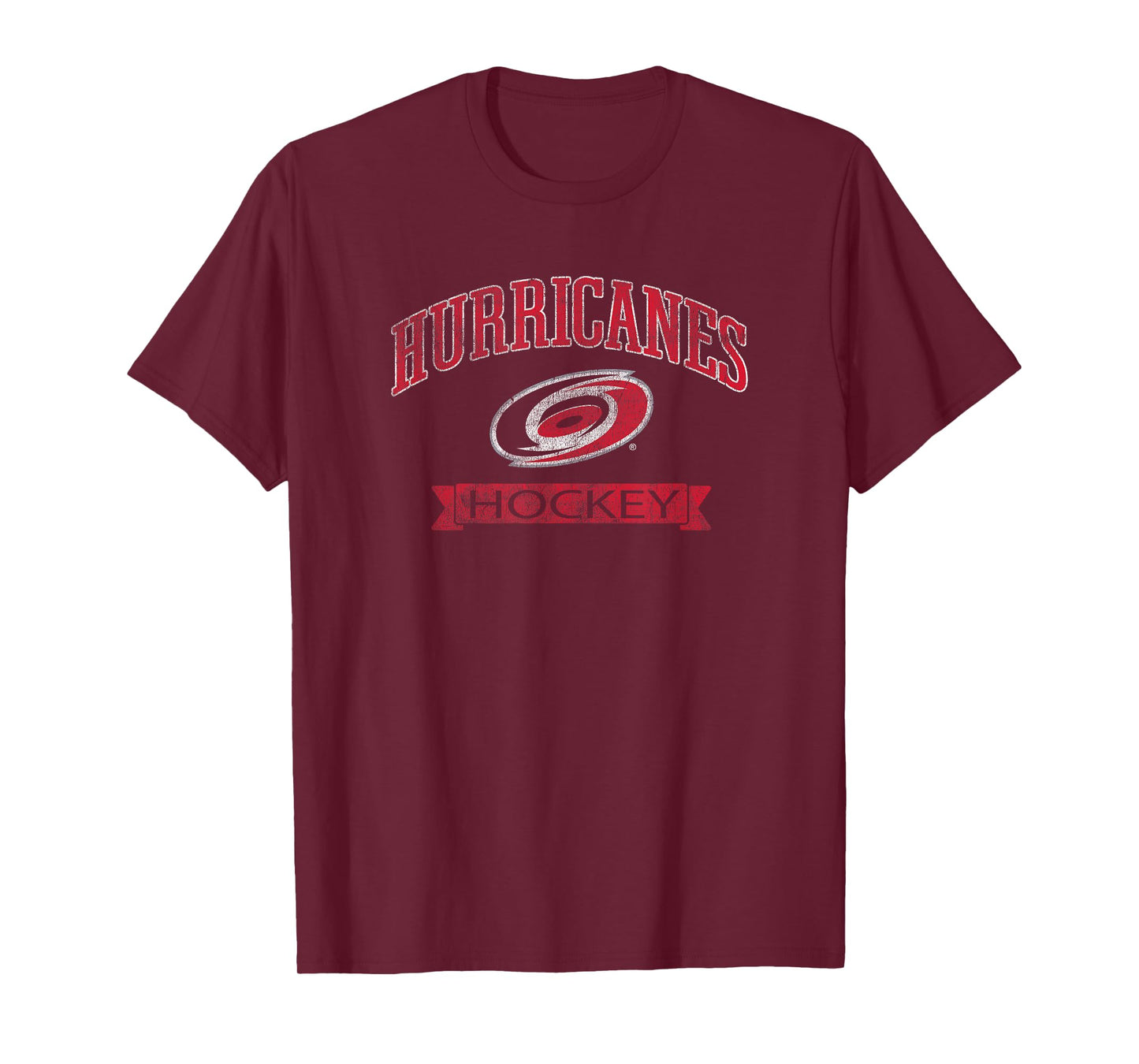 Carolina Hurricanes Vintage Hockey Black Officially Licensed T-Shirt