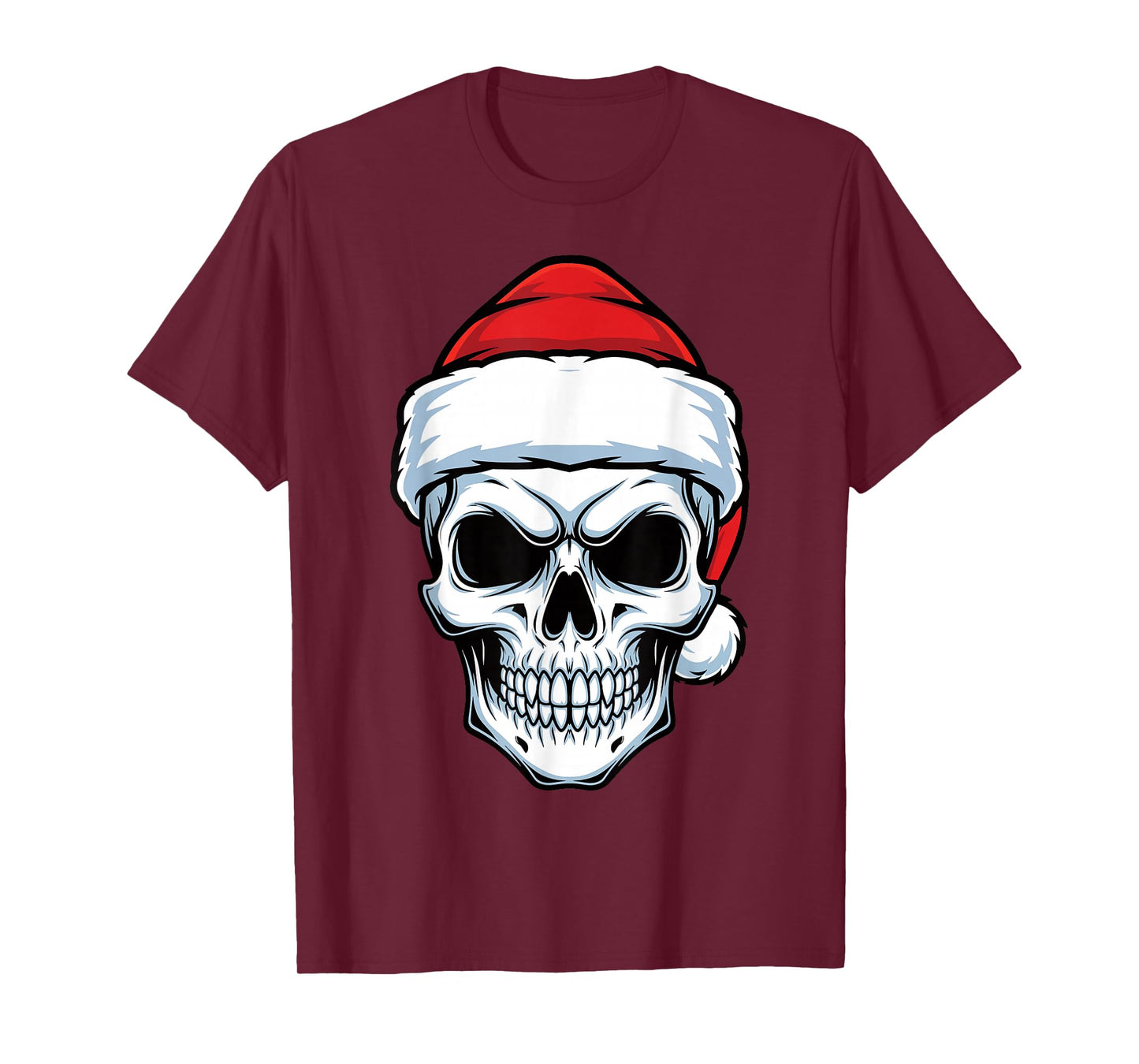 Hail Santa Heavy Pagan Solstice Gothic Metal Anti Christmas T-Shirt