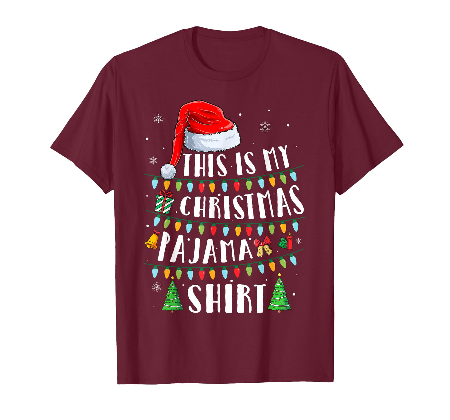 This is My Christmas Pajamas Matching Family Xmas T-Shirt