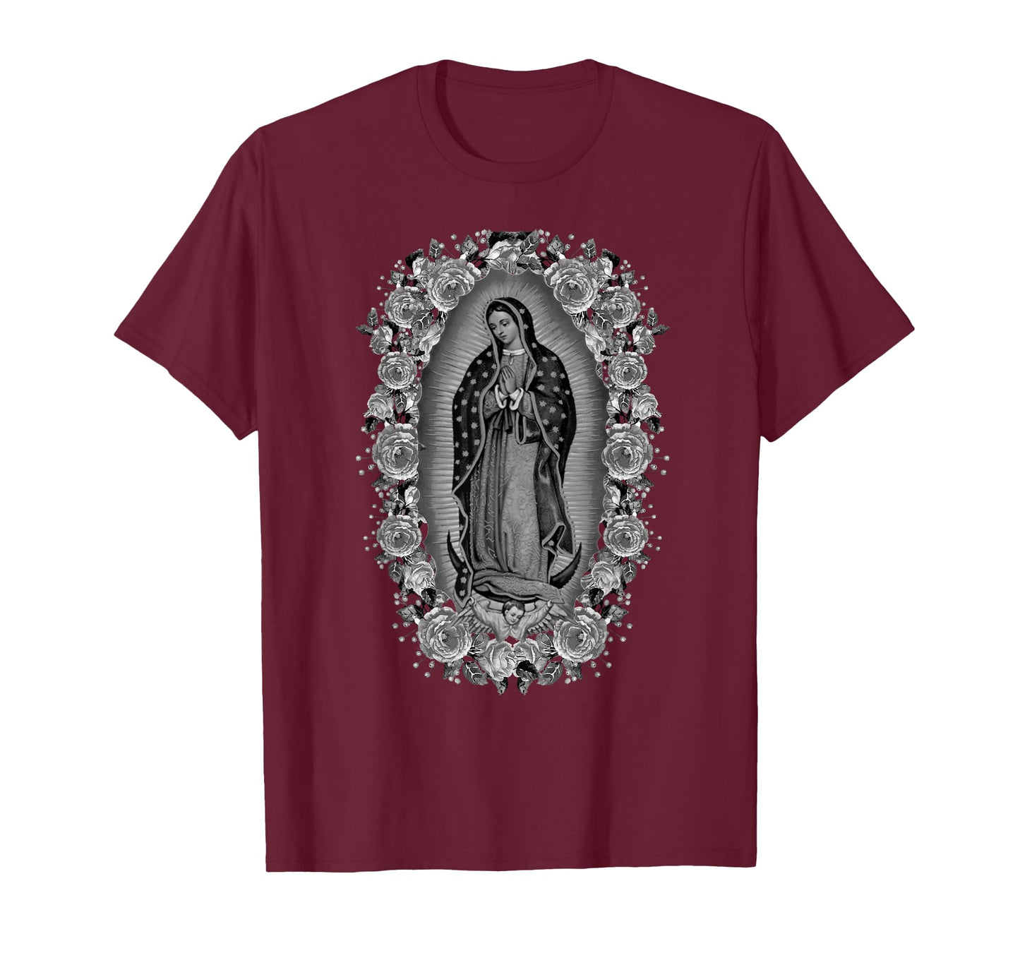 Our Lady Virgen De Guadalupe Virgin Mary T-Shirt