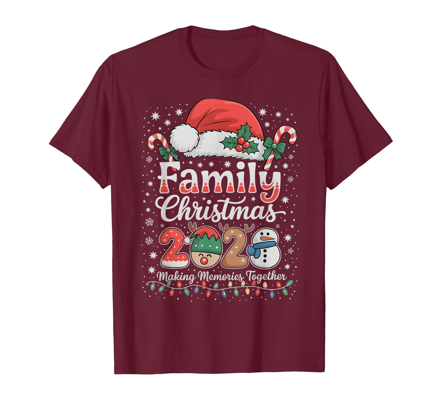 Family Christmas 2025 Matching Outfit Xmas Men Women Gifts T-Shirt