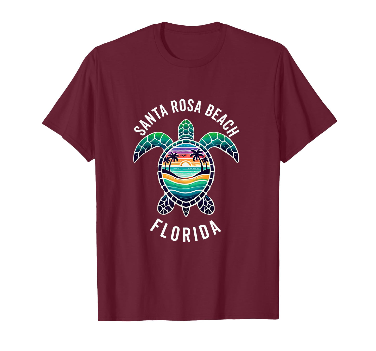Santa Rosa Beach Florida Souvenir Walton County T-Shirt