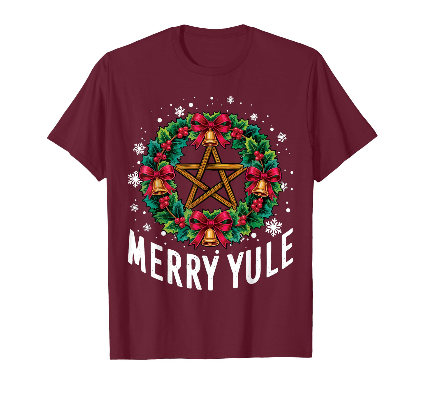 Merry Yule Yuletide Season Christmas Winter Solstice T-Shirt