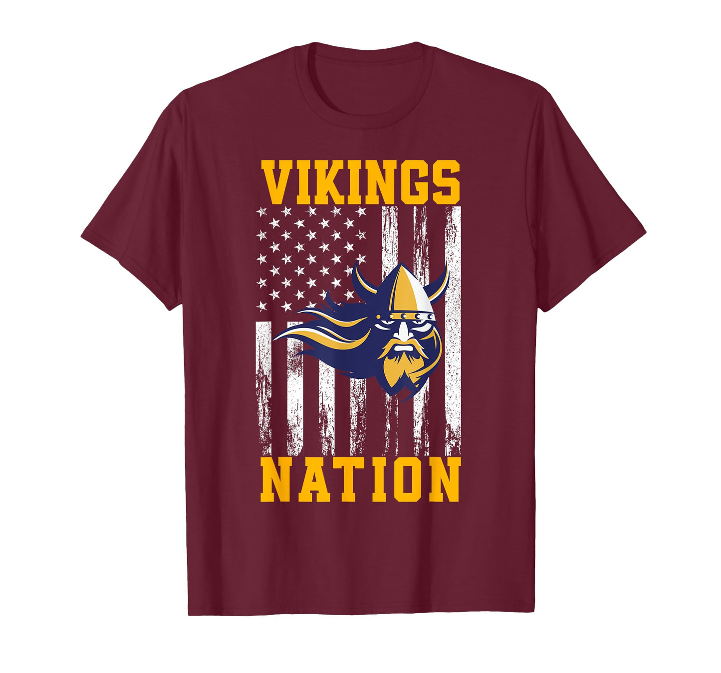 South Iredell Vikings Logo Nation HS T-Shirt