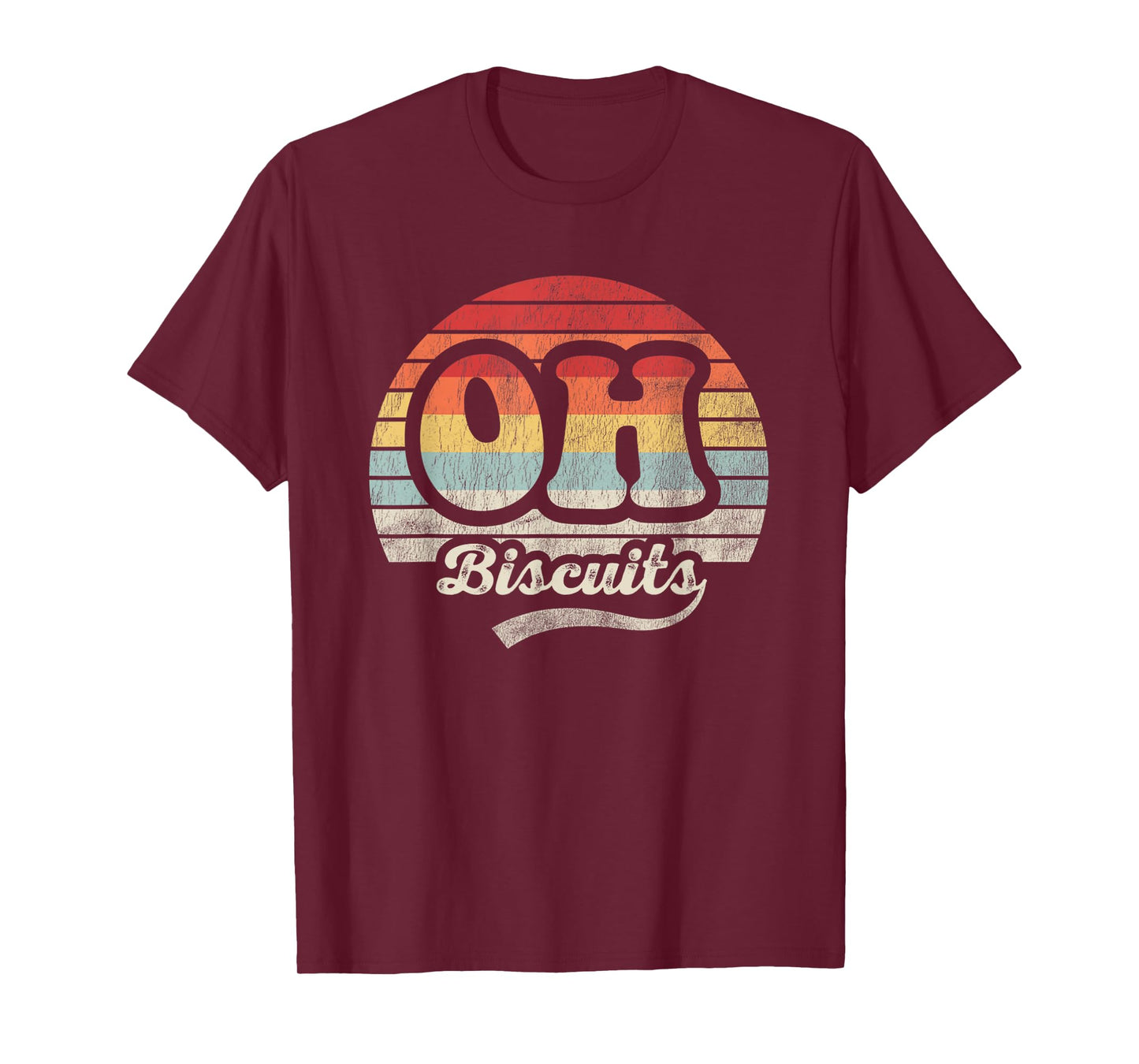 Oh Biscuits Retro Vintage Humor Style T-Shirt