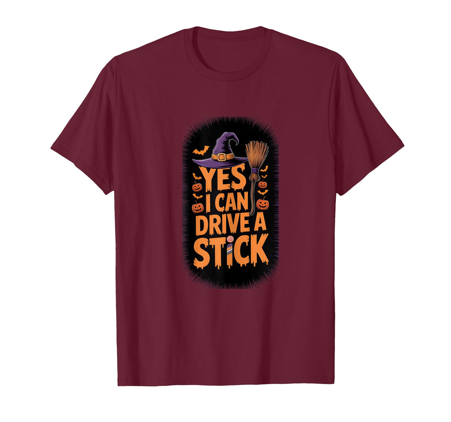 Yes I Can Drive a Stick Witch T-Shirt