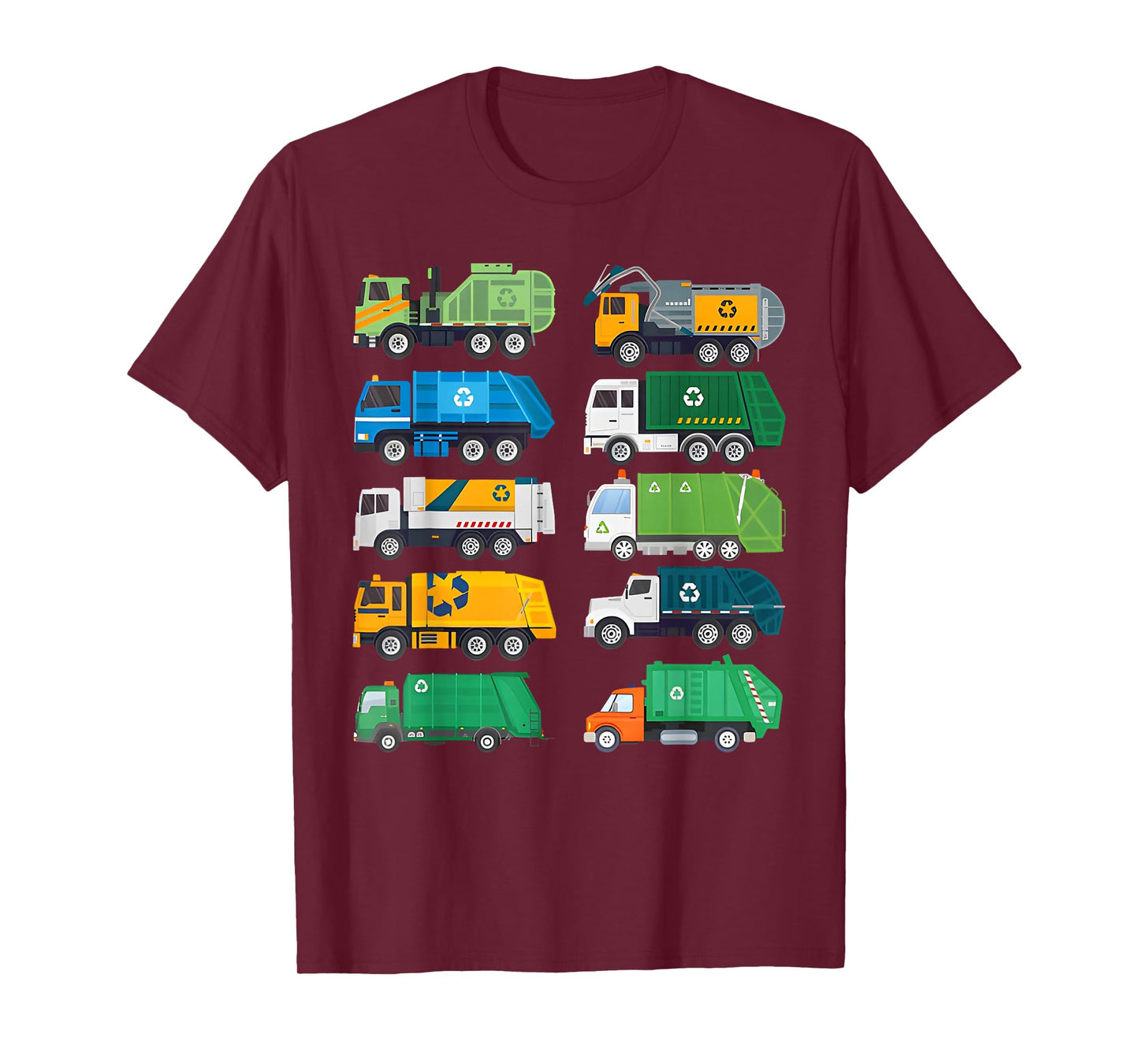 Garbage Truck Trash Waste Separation Costume Kids Toddler T-Shirt