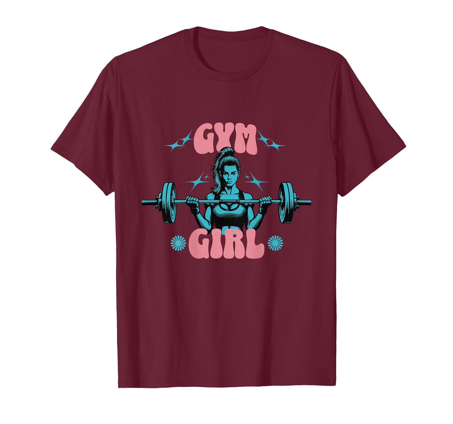Gym Girl Tshirt Fitness workout Gym Wear for Women T-Shirt