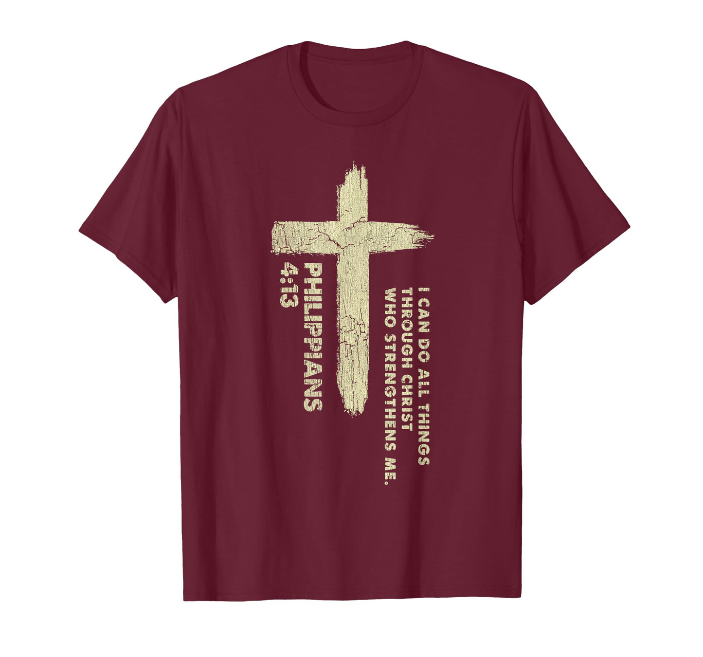Vintage I Can Do All Things Through Christ T-Shirt