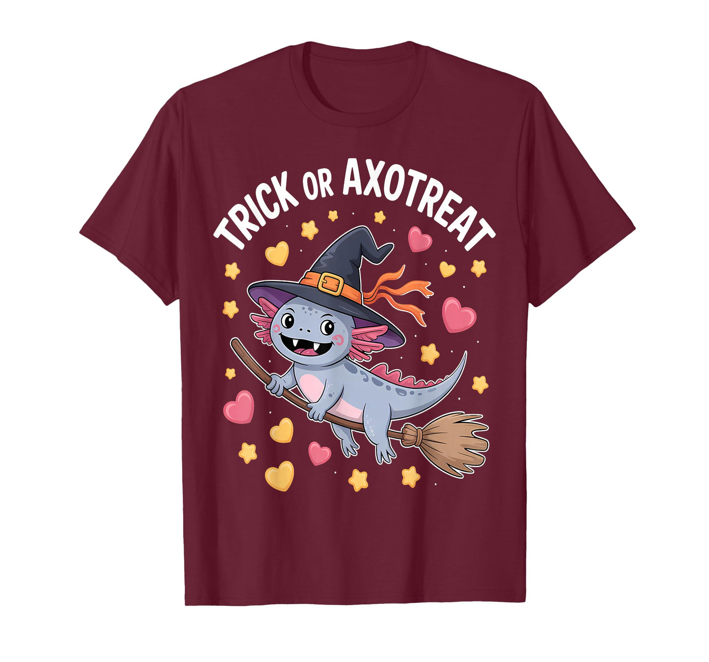 Trick Or Axotreat Halloween Fun T-Shirt