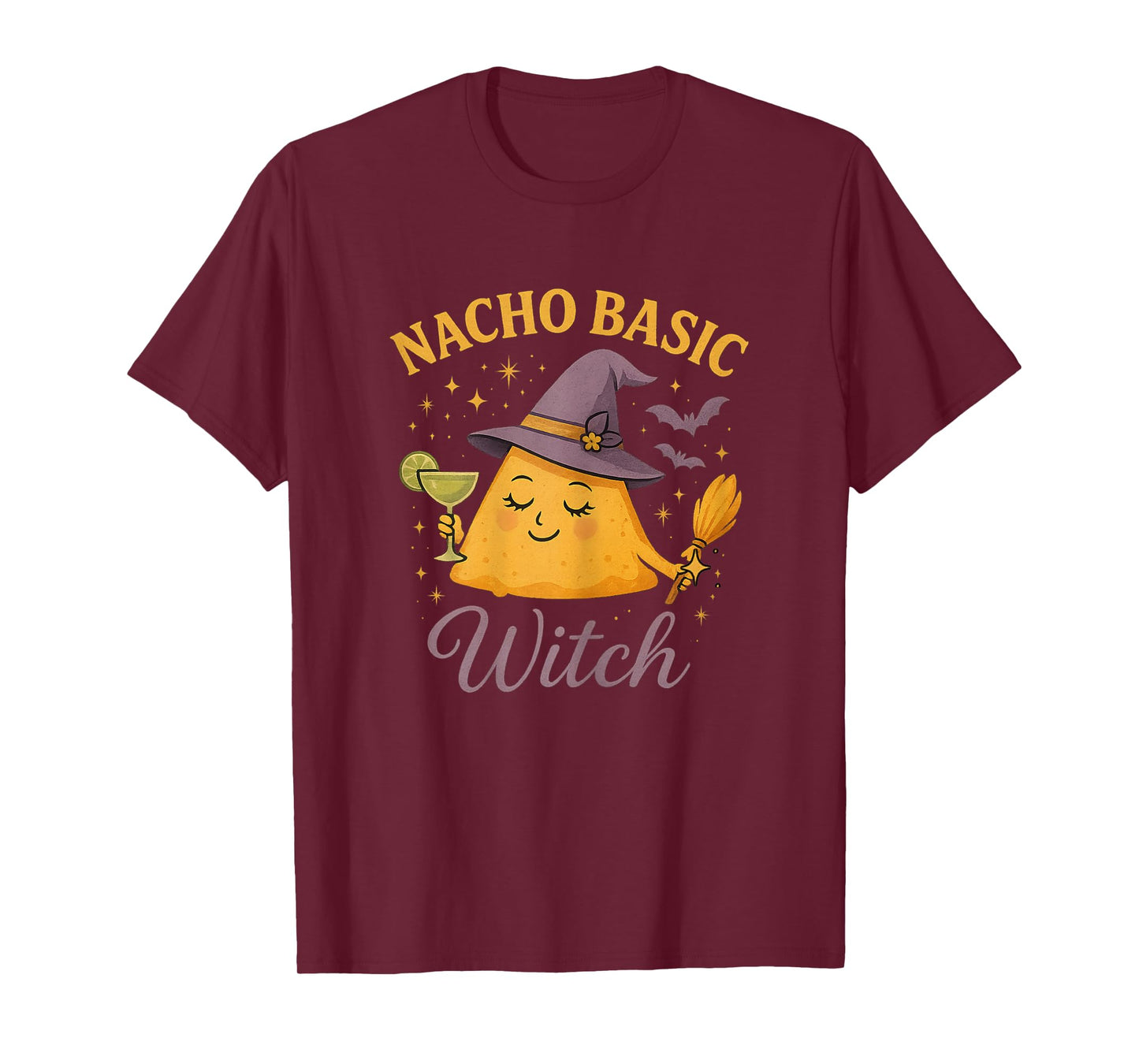 Nacho Basic Witch Halloween Pun T-Shirt