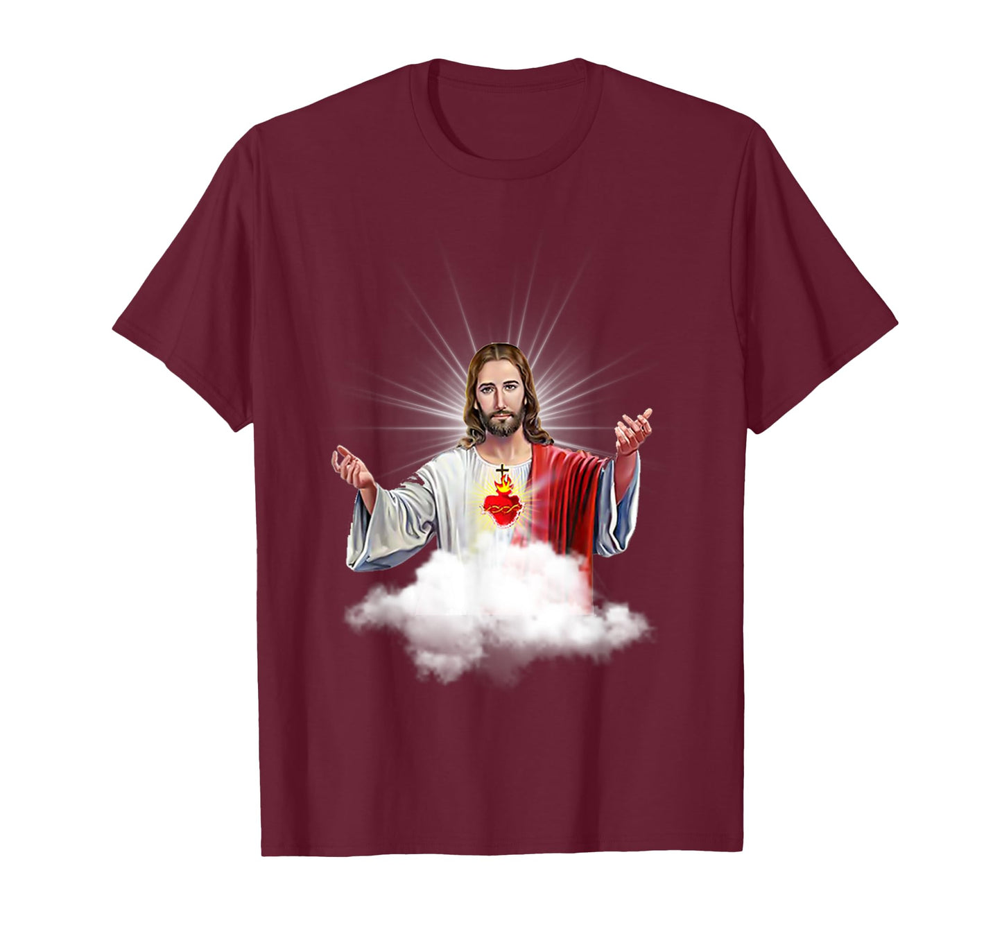Sacred Heart of Jesus Christ Catholic Immaculate Heart T-Shirt