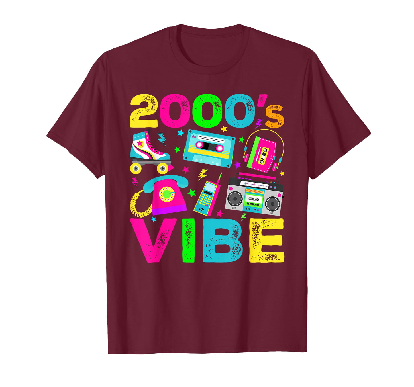 2000s Vibe 2000's Vintage Style 2000s Retro Party T-Shirt