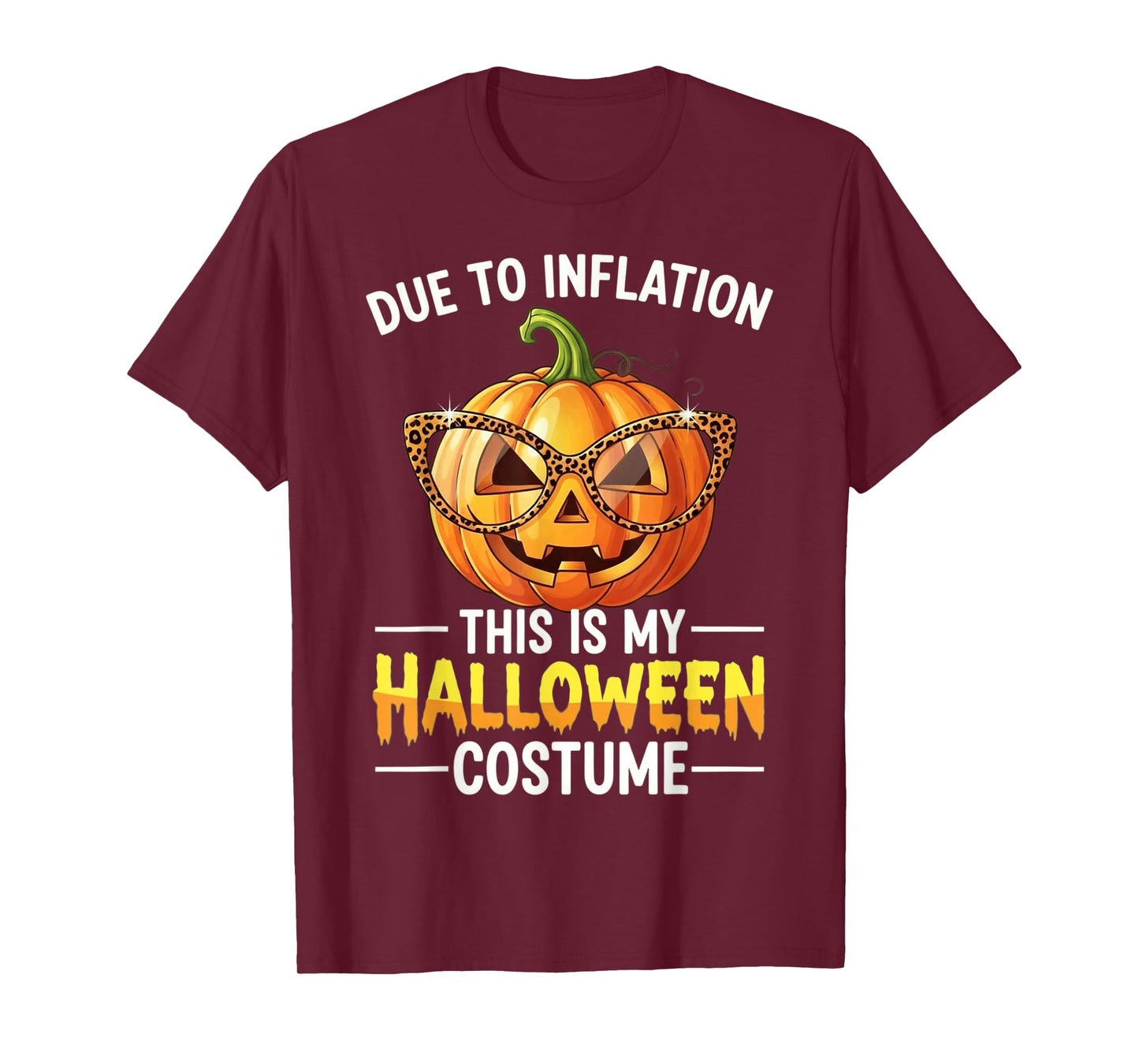 Pumpkin Halloween Costume Funny Halloween 2025 T-Shirt