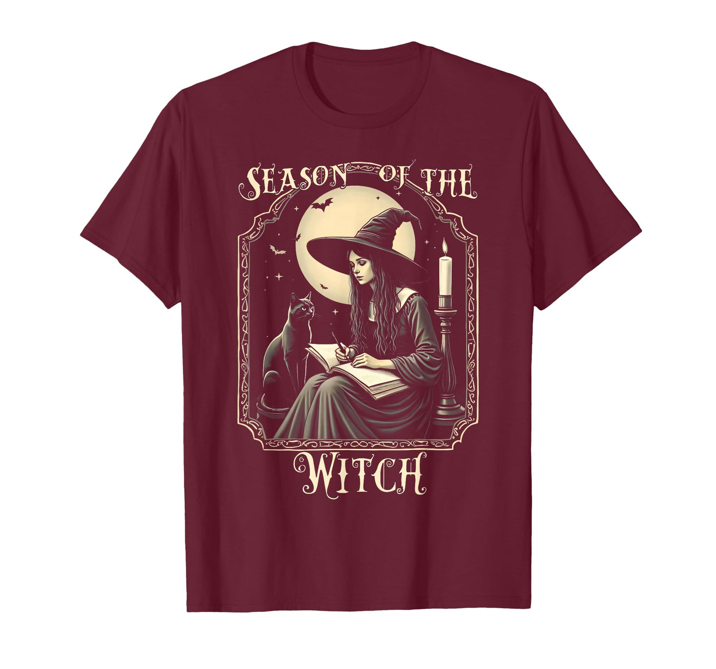 Season of The Witch Halloween Mystical Classic Party Costume T-Shirt