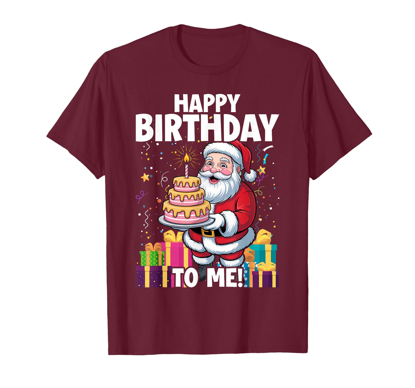 Party Santa Christmas Birthday T-Shirt