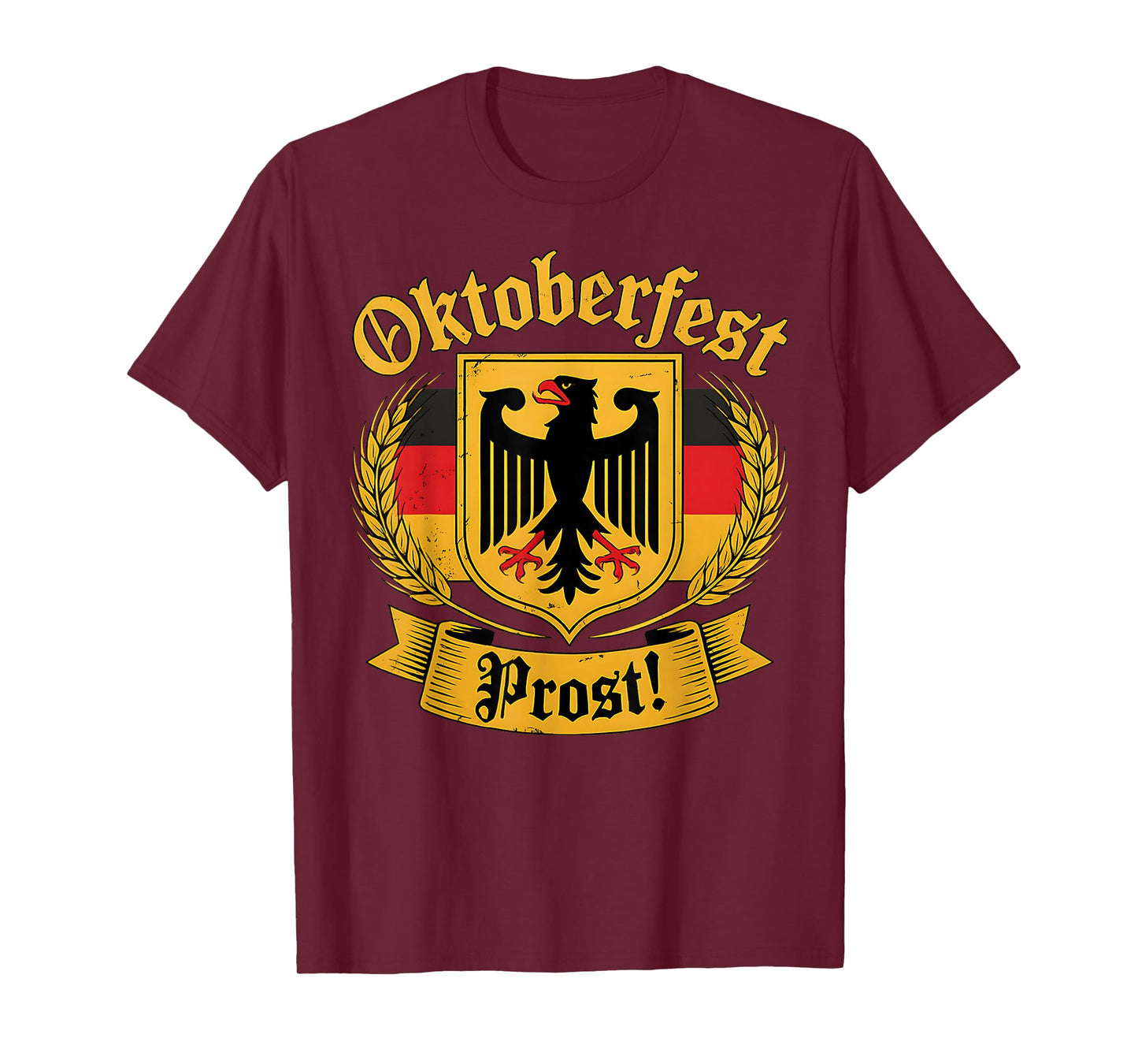 German Eagle Oktoberfest Prost Vintage Beer Festival Outfit T-Shirt