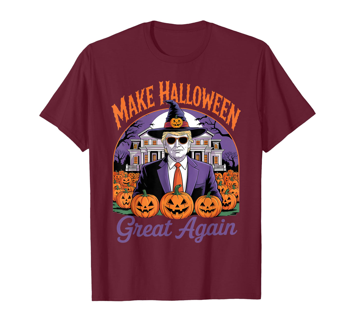 Halloween Trump Make Halloween Great Pumpkin Trump T-Shirt