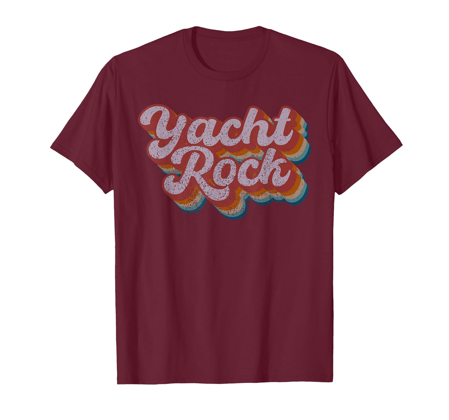 Vintage Fancy Fade Yacht Rock Tee Party Boat Pop Music Lover T-Shirt