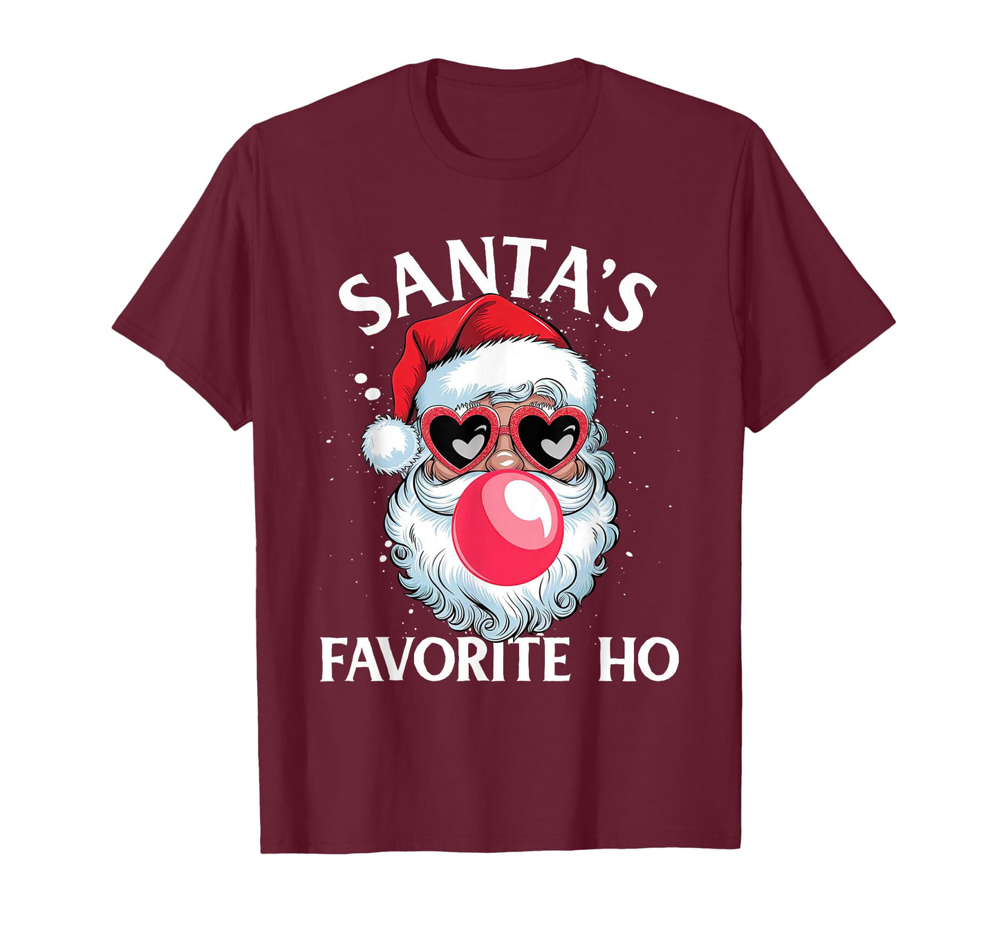 Funny Santas Favorite Ho Christmas Santa Claus Xmas Pajama T-Shirt