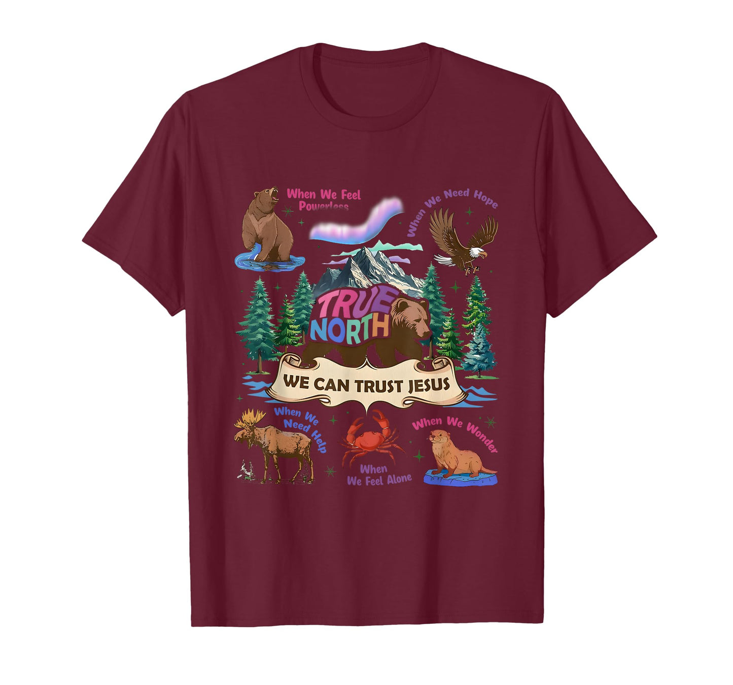 True North VBS 2025 Trusting Jesus Wilderness Christian T-Shirt