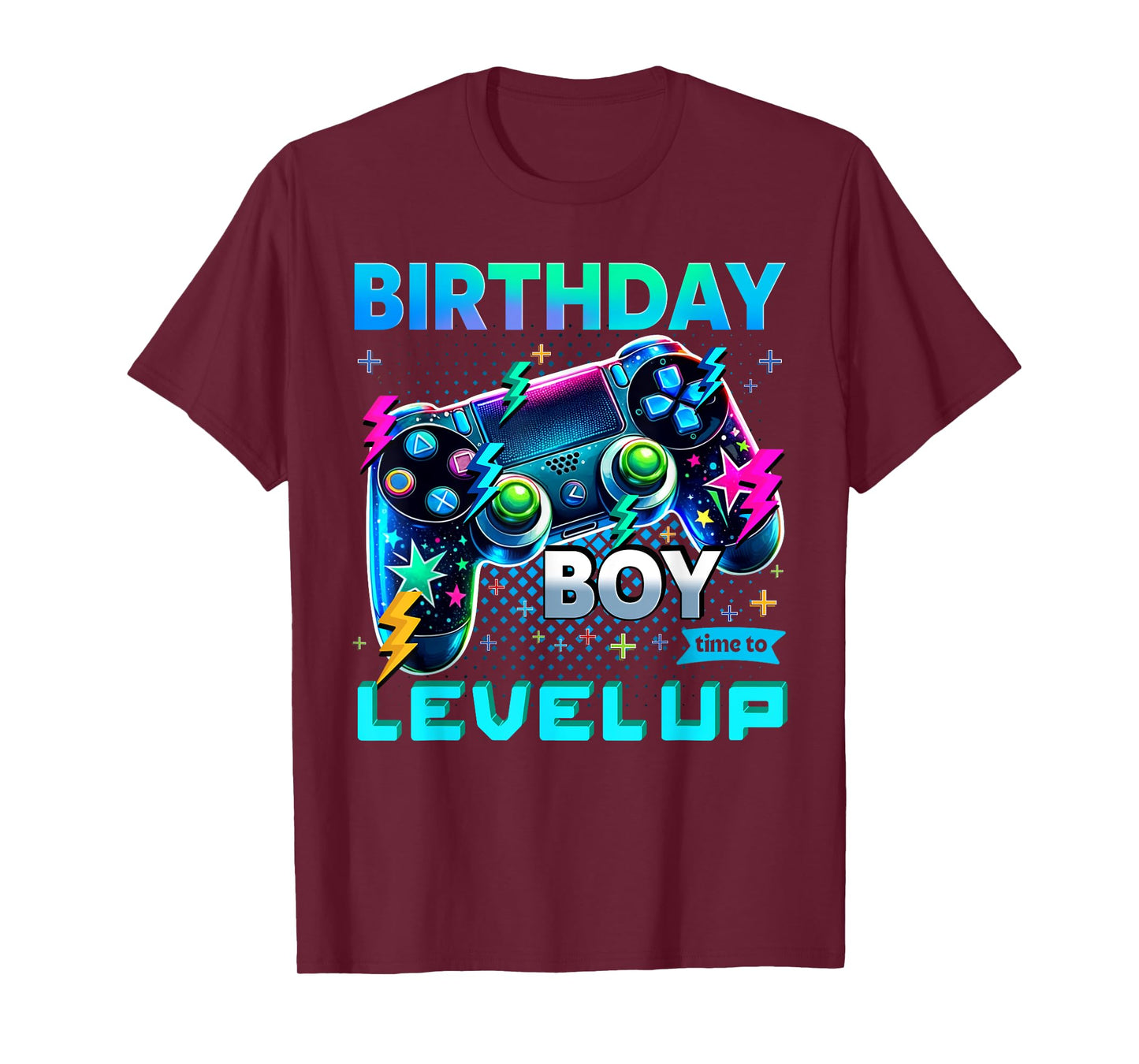 Birthday Boy Time To Level Up Video Game Birthday T-Shirt